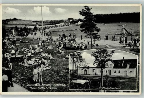 Neustädtel Strandbad Bergsee Filzteich Liegewiese Gasthaus Jägerheim