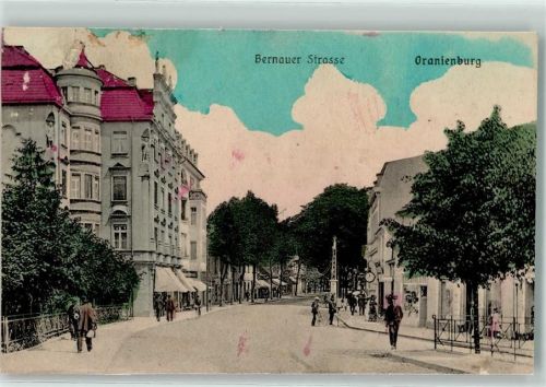 Oranienburg 1913 Bernauer Straße