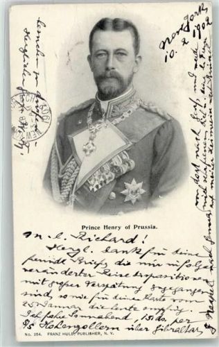 Prinz Heinrich von Preußen Orden Act of Congress 19. Mai 1898 Deutsch-britische Beziehungen