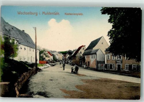 Wechselburg Kastanienplatz Kinderwagen