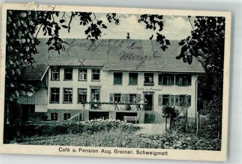 Schweigmatt Cafe-Pension Greiner Bahnpost Zell