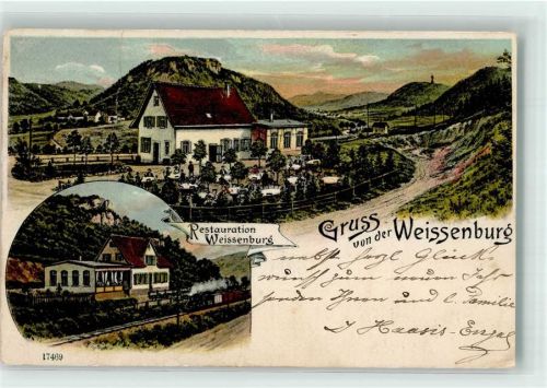 Weißenburg Gasthaus Weissenburg Gartenwirtschaft