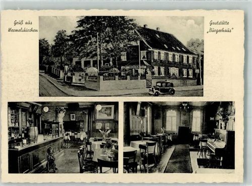 Wermelskirchen Gasthaus "Bürgerhaus" Gaststube Tresen Hund