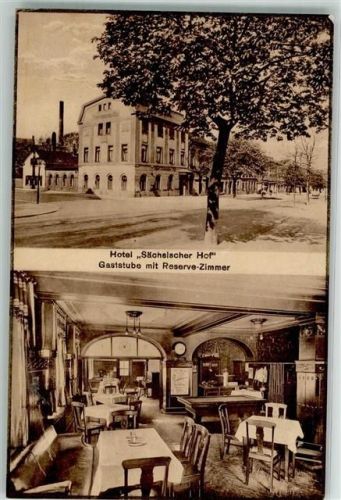 Werdau Hotel Sächsischer Hof Gaststube Billardtisch