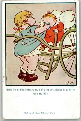 1911 Humor Kinder , aus den lustigen Blättern