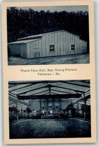 Falkenau Prunk-Tanz-Zelt Bühne