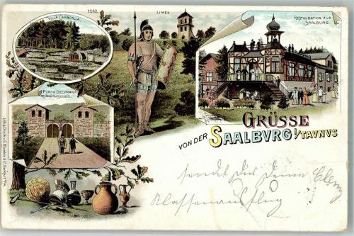 Saalburg 1900 Villa Caracalla Limes Porta Decumana
