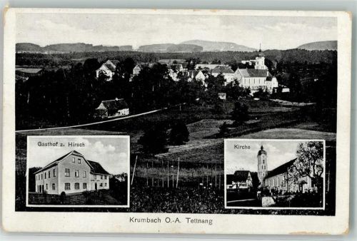 Krumbach Kirche Gasthaus zum Hirsch