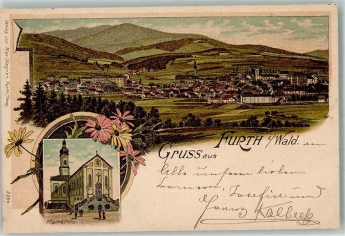 Furth 1900 Pfarrkirche