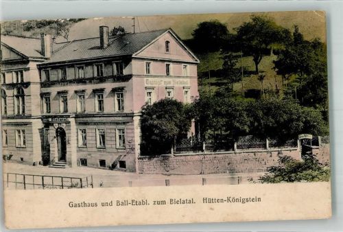 Königstein Hütten Gasthaus zum Bielathal