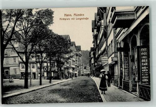 Hann. Münden Kirchplatz Langestraße Rosen-Apotheke