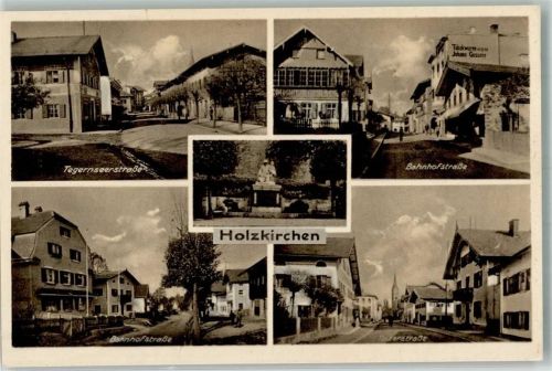 Holzkirchen Tegernseerstraße Bahnhofstraße Tölzerstraße Denkmal