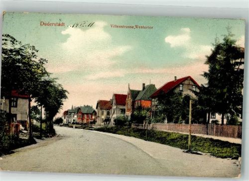 Duderstadt 1911 Villenstraße Westertor