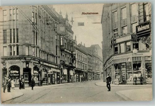 Bochum 1923 Hochstraße Gasthaus Zentral-Kaffeehaus