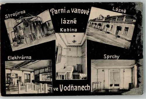 Strakonice Kurhaus Ort handschriftlich
