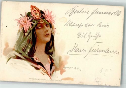 1900 Morgenländische Frauenschönheiten Serie 7006