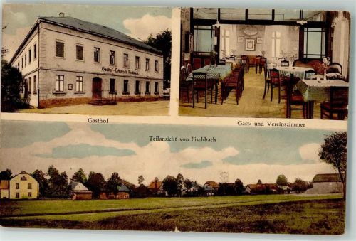 Fischbach Posthilfstelle Fischbach Gasthaus zum Erbgericht Gast- und Vereinszimmer