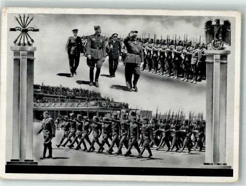1939 Heimkehr unserer siegreichen Freiwilligen aus Spanien Legion Condor SST