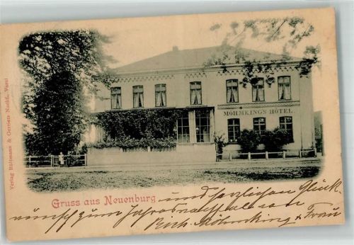 Neuenburg 1899 Hotel Möhmking