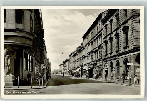 Cheb Konrad Henlein-Straße LKW
