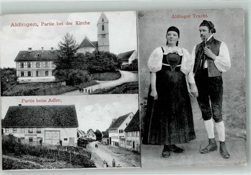 Aldingen Beim Adler Tracht Pfeife