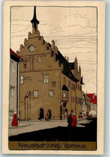 Neustadt 1915 Rathaus
