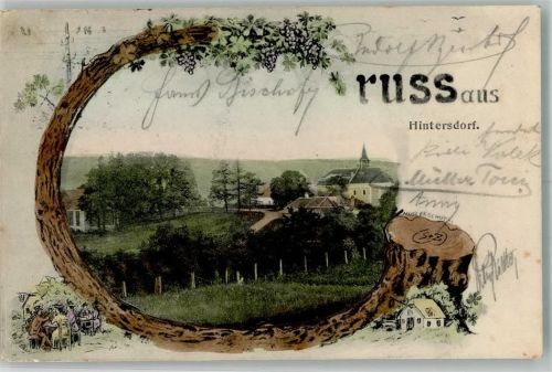 Hintersdorf 1904 Musterschutz S+Z