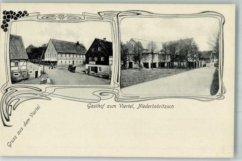 Niederbobritzsch Dorfstraße Gasthaus zum Viertel