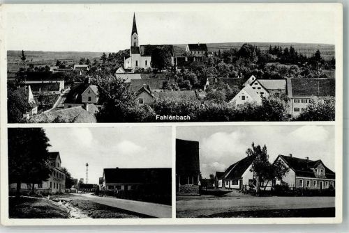 Fahlenbach Posthilfstelle Fahlenbach Dorfstraße Pfarrkirche St. Martin