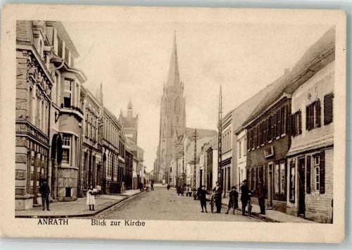 Anrath 1918 Kirche St. Johannes Baptist
