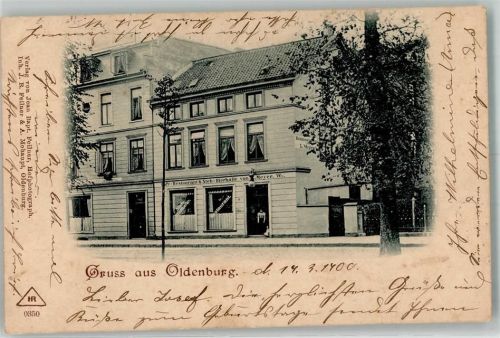 Oldenburg 1900 Gasthaus v. Meyer W.