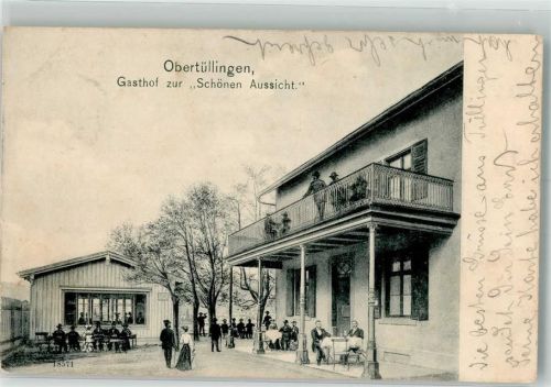 Tüllingen 1905 Gasthaus zur Schönen Aussicht