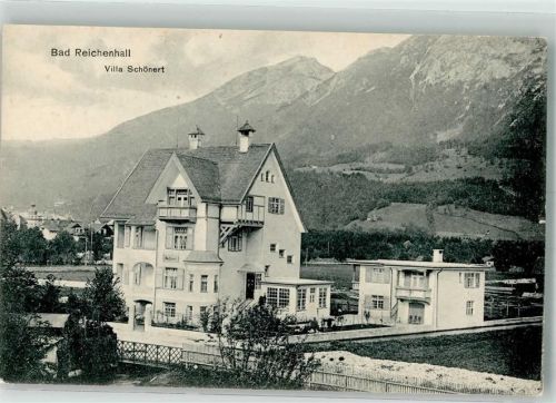 83454 W8233 Anger b Bad Reichenhall Foto AK Villa Schönert