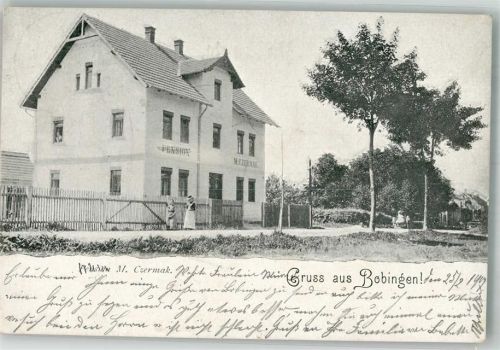 Bobingen 1902 Pension Czermak