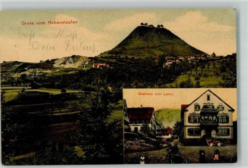 Hohenstaufen 1907 Gasthaus zum Lamm Oldtimer