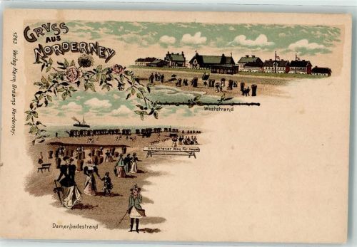 Norderney Weststrand Damenstrand