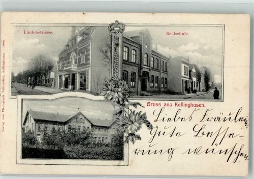 Kellinghusen 1906 Lindenstraße Realschule