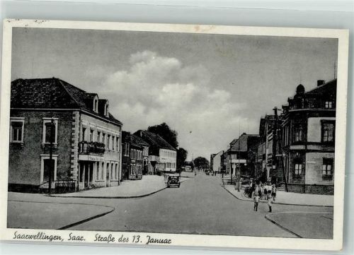 Saarwellingen Straße des 13. Januar Oldtimer