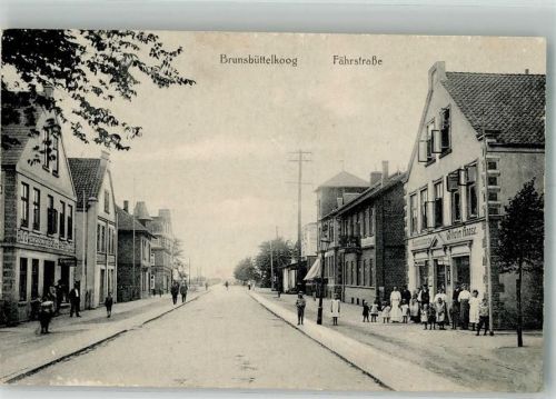 Brunsbüttelkoog 1918 Fährstrasse