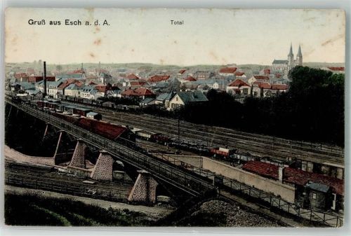 Esch an der Alzette Eisenbahn Bahnhof