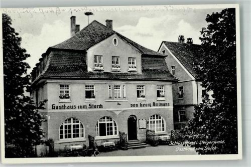 Schlüsselfeld Gasthaus zum Storch Motorrad