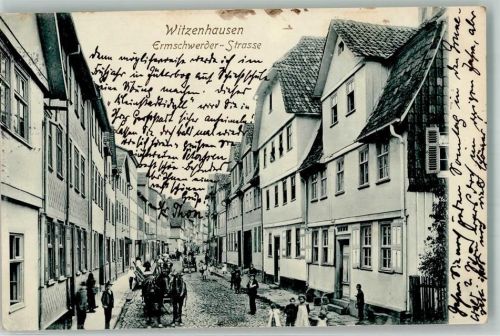 Witzenhausen 1909 Ermschwerder Straße
