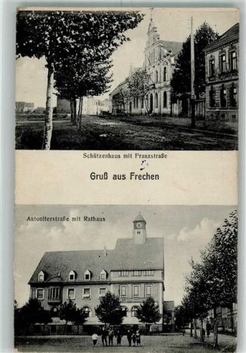 Frechen Schützenhaus Franzstraße Antoniterstraße Rathaus