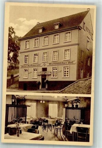 Meinerzhagen Hotel-Gasthaus Westfälischer Hof Speisezimmer