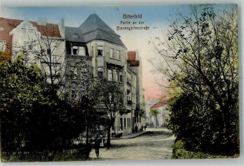 Bitterfeld 1917 An der Binnengärtenstraße