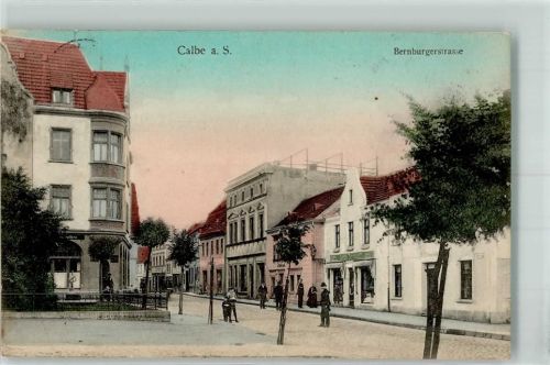 Calbe 1912 Bernburgerstraße