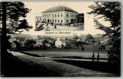 01454 O8101 Ullersdorf b Radeberg 1918 - Gasthaus zu Ullersdorf