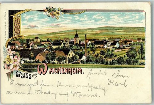Wachenheim 1905 St. Georgs-Kirche