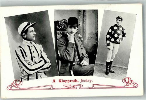 A. Klapproth, Jockey