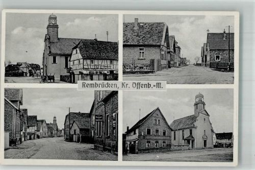 Rembrücken Dorfstrassen-Ansichten Kirche Maria Opferung
